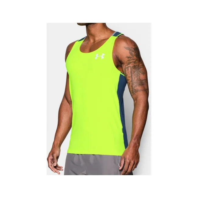 Майка UNDER ARMOUR Mens CoolSwitch Run Fuel Green
