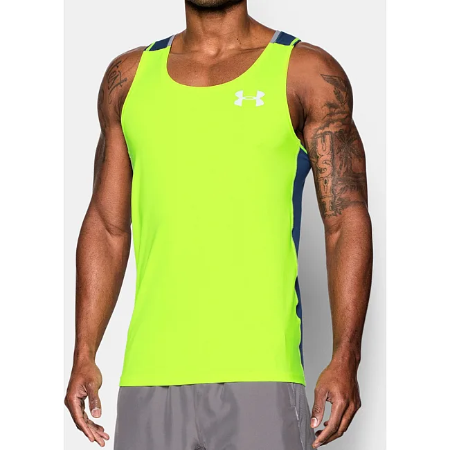 Майка UNDER ARMOUR Mens CoolSwitch Run Fuel Green