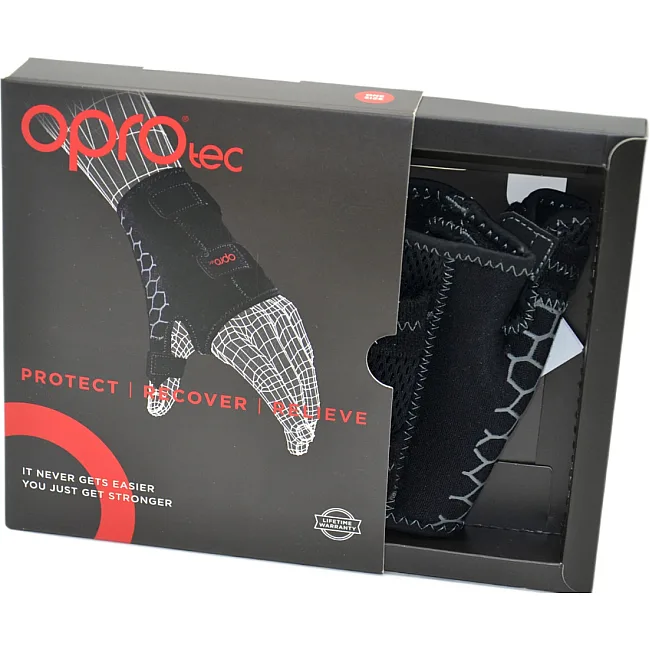 Напульсник на запястье OPROtec Wrist&amp;Thumb Support OSFM TEC5751-OSFM Черный (1шт)