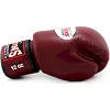 Рукавички для боксу TWINS Velcro BGVL3 Maroon