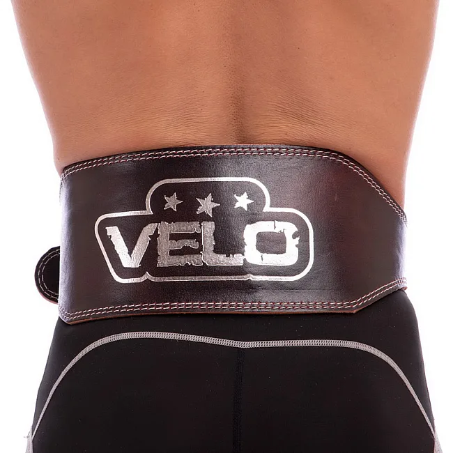 Пояс для тяжелой атлетики кожа VELO VL-6627