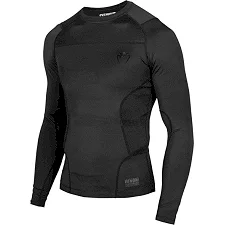 Рашгард з довгим рукавом VENUM G-Fit Black