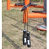 Скоростная скакалка POWERPLAY 4211 X ROPE с утяжелителем (120г*2) Черная (3м.)