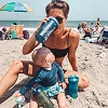Спортивный шейкер BLENDERBOTTLE Pro45 1270мл Ocean Blue