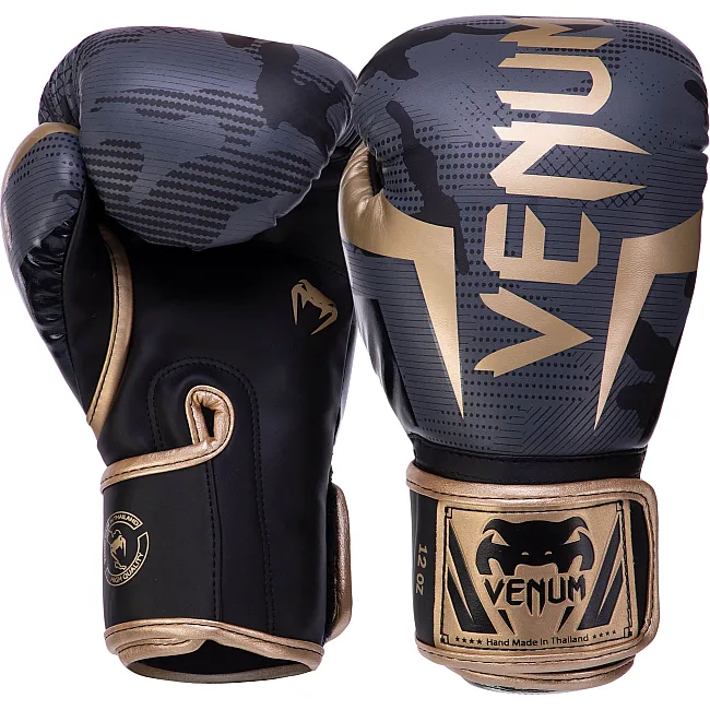 Боксерские перчатки кожаные VENUM ELITE BOXING VN1392-535