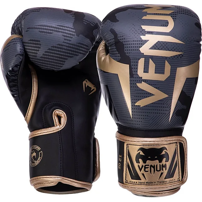 Боксерские перчатки кожаные VENUM ELITE BOXING VN1392-535