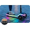 Детский самокат трехколесный Ricokids Leddi черный
