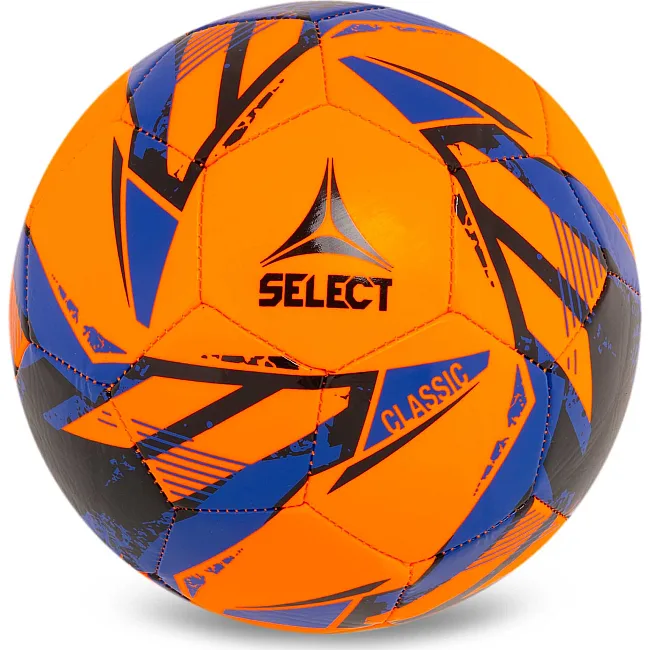 Футбольный мяч детский SELECT CLASSIC V24 CLASSIC-5OB (Оранжевый-синий)