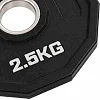 Млинці диски поліуретанові 2 Handle металева втулка HAMMER STRENGHT TA-9986-2_5 (Чорний)