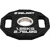 Млинці диски TPU 2 Handle металева втулка ZELART TA-6996-1_25 (Чорний)