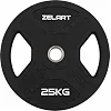 Млинці диски TPU 2 Handle металева втулка ZELART TA-6995-25 (Чорний)