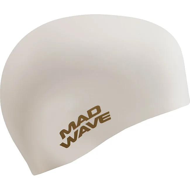 Шапочка для бассейна силиконовая для взрослых MADWAVE Chlore №5 M055462 (Золотой)