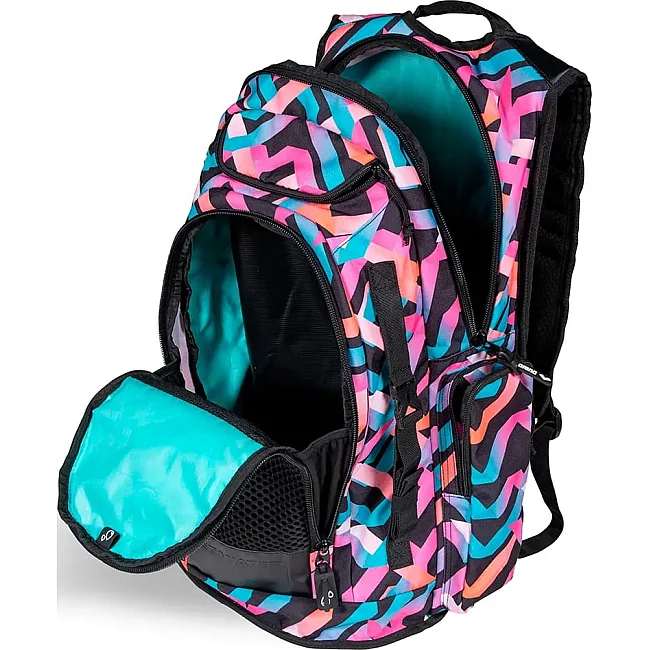 Рюкзак Arena ALL SET BACKPACK AO 45L розовый, голубой, черный 55 х 38 х 28 см