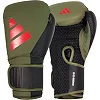 Рукавички для боксу Adidas Power 50 зелений/червоний | PWR50TG