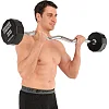 Штанга неразборная с фиксированным весом изогнутая PEV HAMMER STRENGHT TA-9978-35 (Черный)
