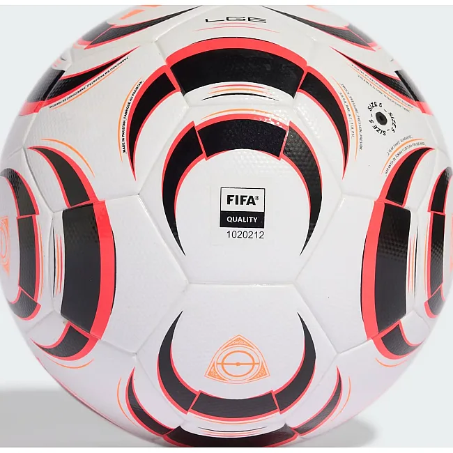 Футбольний м'яч ADIDAS TIRO LGE білий, червоний, чорний