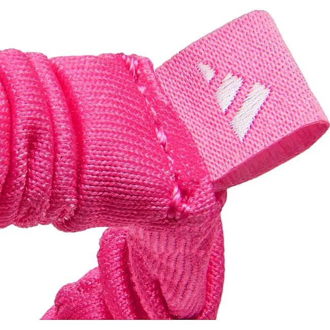 Резинки для волос ADIDAS Hair Scrunchies 2pk черный, розовый (для женщин) One Size