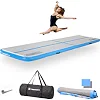 Килимок надувний Airtrack inSPORTline Airstunt 400x100x10 см, білий