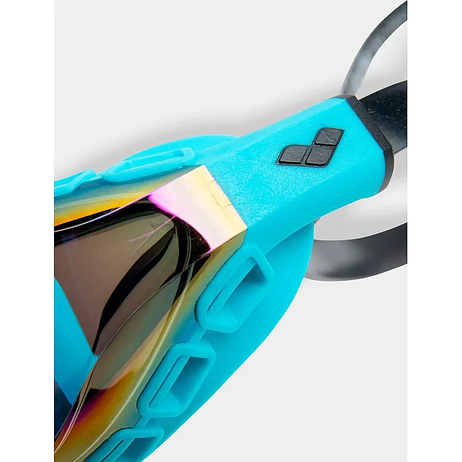 Окуляри для плавання Arena AIR SONIC MIRROR синій, чорний One Size