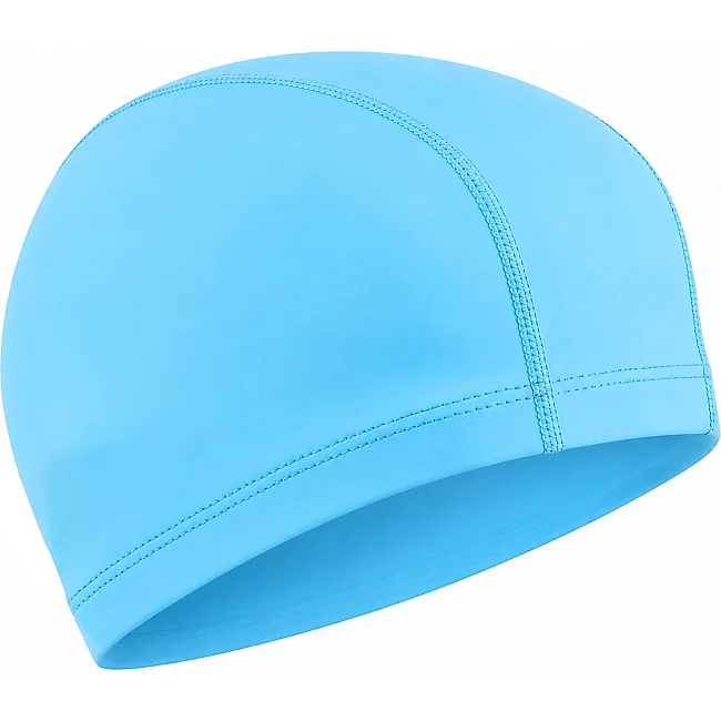 Шапочка для бассейна текстильная с покрытием PU SP-SPORT PL-7652 (Разные цвета)