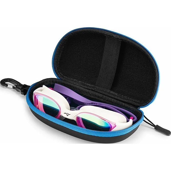 Окуляри для плавання Aqua Speed VORTEX MIRROR+CASE 8896 білий, рожевий, фіолетовий One Size