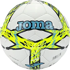 М'яч футбольний Joma DALIII білий, салатовий 5