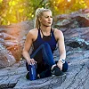Спортивний шейкер SMARTSHAKE Original2GO One 800ml Navy Blue