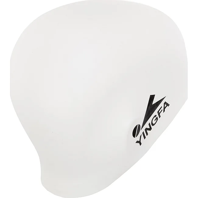 Шапочка для бассейна
 силиконовая для взрослых YINGFA ROUND C0072 (Черный)