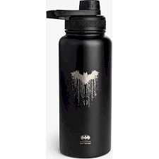 Бутылка для воды металлическая с двойной вакуумной изоляцией Bohtal Insulated Bottle 960 ml/32 oz Black Batman