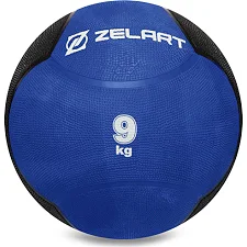 Медбол м'яч медичний ZELART FI-5121-9 9кг