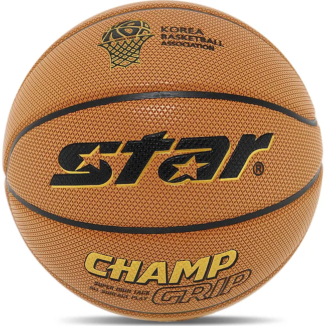 Баскетбольный мяч
 STAR CHAMP GRIP BB4277C
 7 (Коричневый)