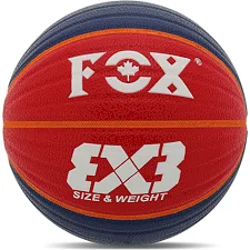 Баскетбольный мяч PU FOX BA-8706 №7 (Красный)