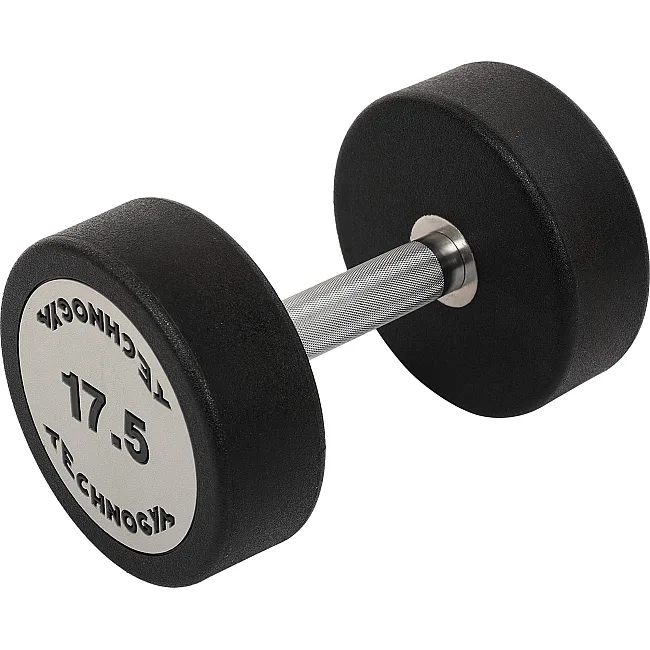Гантель профессиональная
 с полиуретановым покрытием TECHNOGYM TG-1834-17_5 1шт 17,5кг