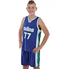 Распродажа! Детская баскетбольная форма NBA клуб Dallas Mavericks 77 BA-9453 (Синий)