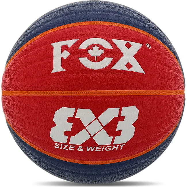 Баскетбольный мяч PU FOX BA-8706 №7 (Оранжевый)