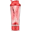 Шейкер спортивный электрический VOLTRX VortexBoost 600 мл. Tritan Red
