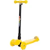 Самокат детский трехколесный складной MICMAX 3D MG-05 (Желтый)