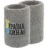 Спортивный напульсник впитывающий влагу УКРАЇНА Єдина BC-9279 1шт (Серый)
