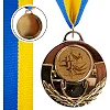 Медаль спортивная с лентой тематическая SP-SPORT AIM Спортивная гимнастика C-4846-0075 ø5см (Золотой) Медаль спортивная с лентой тематическая SP-SPORT AIM Спортивная гимнастика C-4846-0075 ø5см (Золотой)