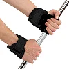 Накладки для подтягивания и тяги POWER GRASP EZOUS D-13 2шт (Черный-фиолетовый)