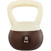 Гиря мягкая BLOOM SOFT KETTLEBELL LB7012-4 вес 4кг (Белый-коричневый)