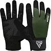 Перчатки для фитнеса RDX W1 Full Finger Army Green
