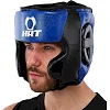 Шлем для бокса в мексиканском стиле
 PU HARD TOUCH BO-4662 (Черный-синий)