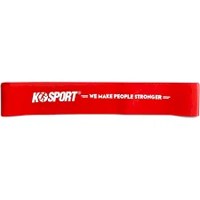Лента-эспандер для упражнений K-Sport Power Band Mini красная