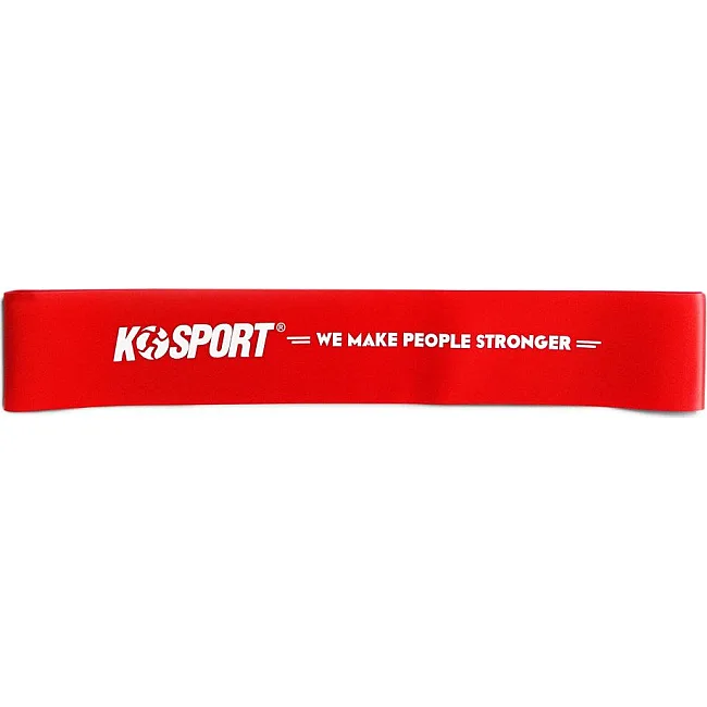 Лента-эспандер для упражнений K-Sport Power Band Mini красная