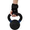 Накладки для подтягивания и тяги POWER GRASP EZOUS D-13 2шт (Черный-фиолетовый)