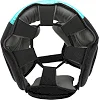 Шлем для бокса в мексиканском стиле
 FLEX FISTRAGE VL-9733 (Черный-серебряный)