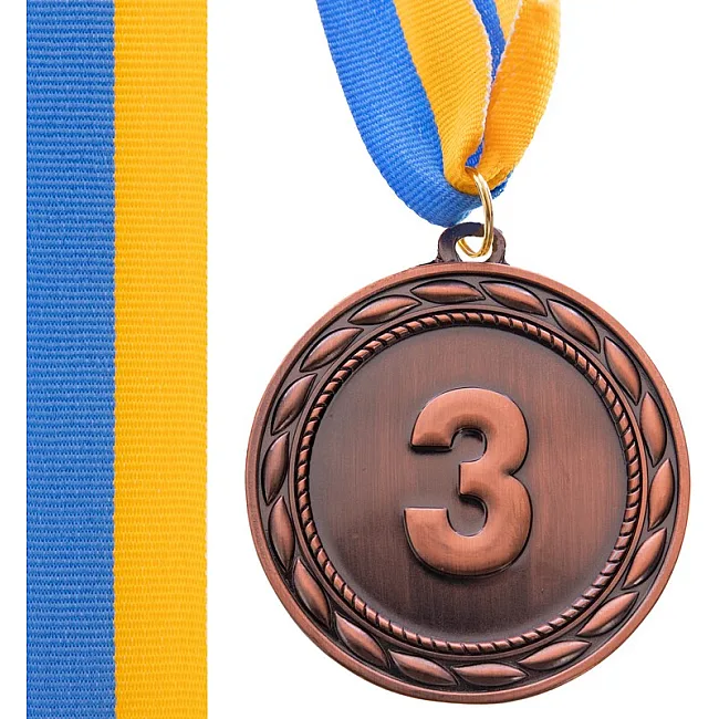 Медаль спортивна зі стрічкою SP-SPORT ABILITY C-4841 ø6,5см (Срібний)