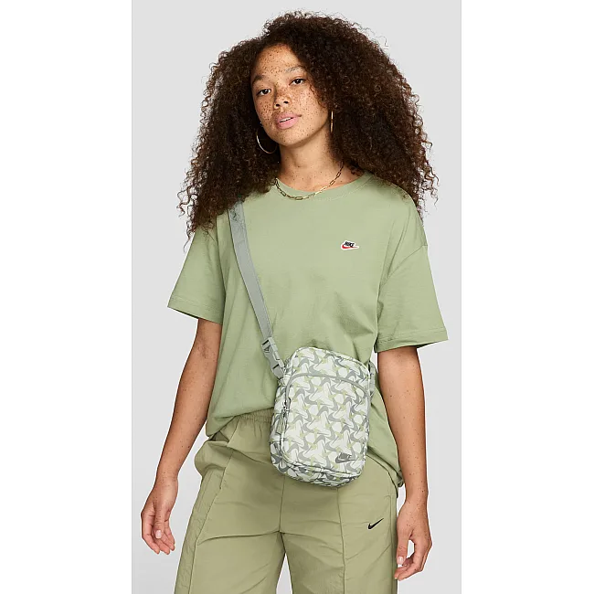 Сумка Nike NK HERTGE CRSSBY-ACC PRNT FA24 4L серый 23x15x7,5 см
