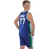 Распродажа! Детская баскетбольная форма NBA клуб Dallas Mavericks 77 BA-9453 (Синий)